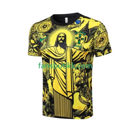 Fotballdrakt Brasil Jesus Hjemmetrøye 2024 Kortermet